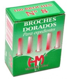 BROCHE DORADO 8